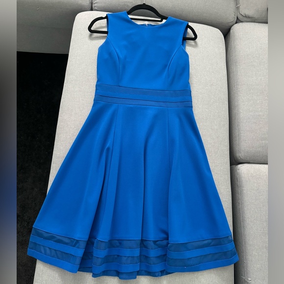 Calvin Klein Dresses & Skirts - Calvin Klein Royal Blue Mini Dress lightly worn size 8